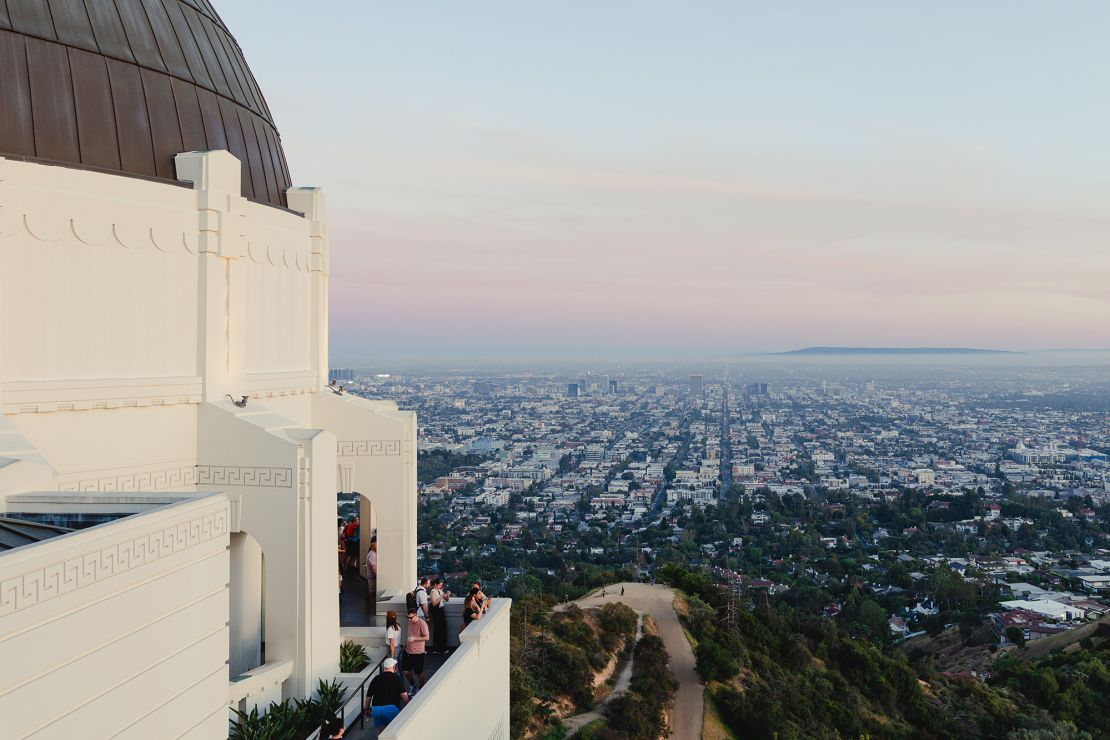 Griffith Observatory overlooking Los Angeles