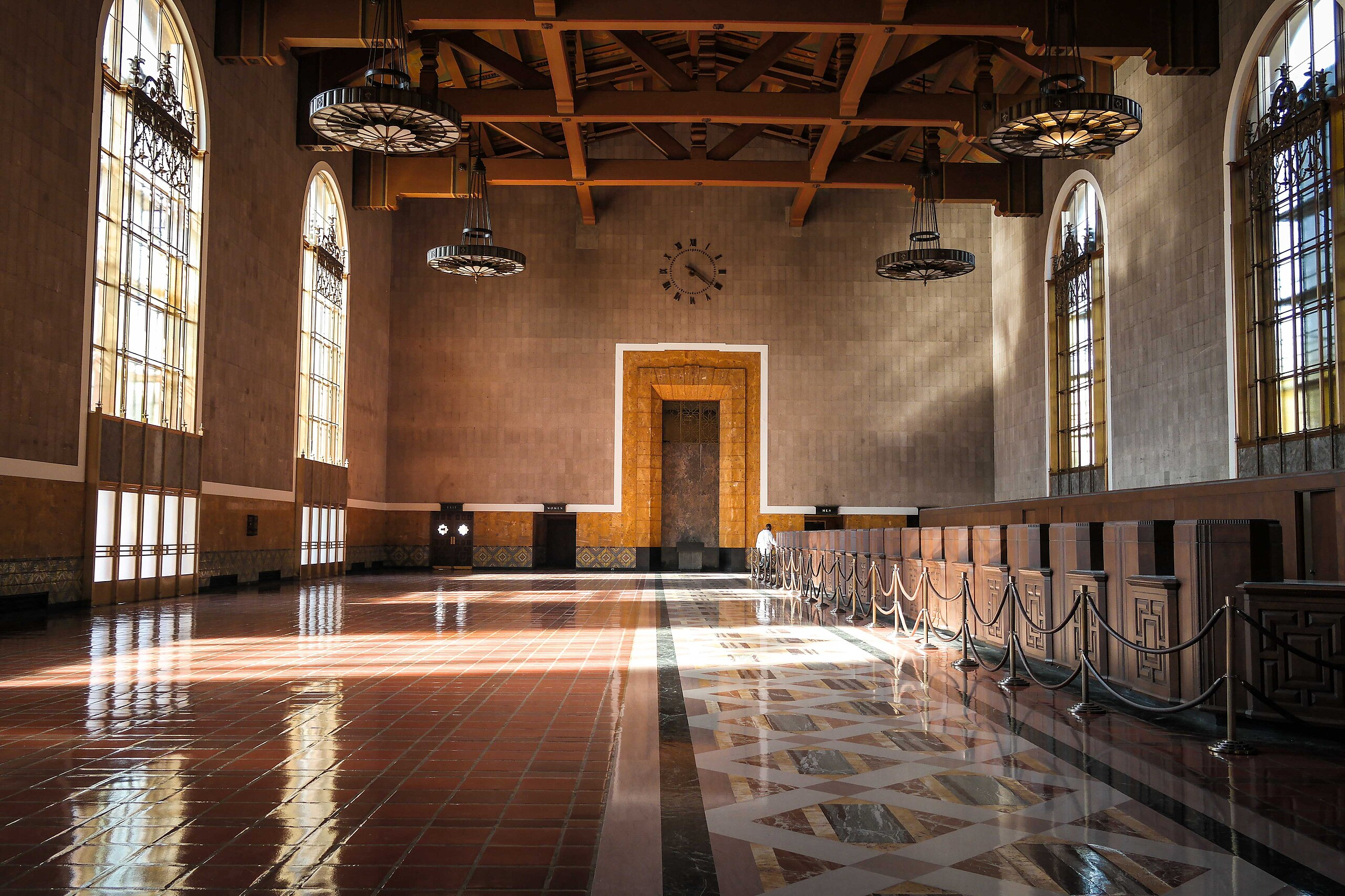 Union Station Los Angeles grand hall