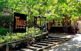 The Trails Cafe entrance near Fern Dell in Griffith Park